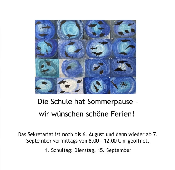 Startseite Sommerferien